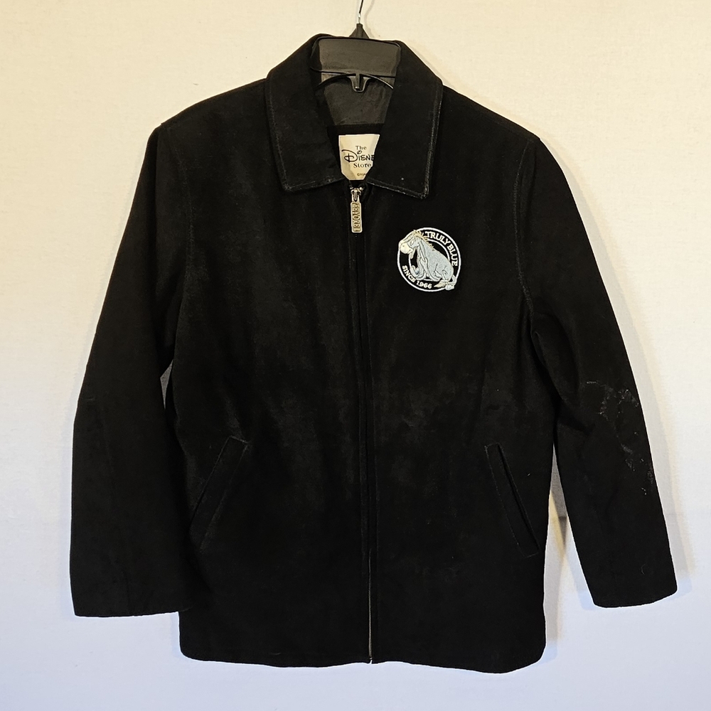 SZ Large Vintage The Disney Store Eyore Suede Jacket